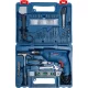 BOSCH 06011A0321 GSB 600 Mașină de găurit cu percuție (100 részes tartozékszettel)
