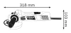 BOSCH 0601388106 GWS 7-115 Polizor unghiular