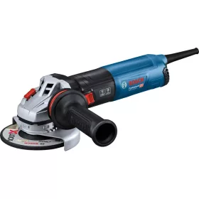   BOSCH 06017D0100 GWS 14-125 S Polizor unghiular vibrációcsökkentett kiegészítő fogantyúval