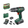 BOSCH 06039D4101 UniversalImpact 18 Cu acumulator ütvefúró-șurubelniță (1x1,5Ah) în valiză