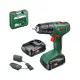 BOSCH 06039D8002 Easydrill 18V-40 Cu acumulator fúróșurubelniță (2x 1,5Ah) + AL18V-20