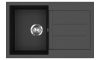 EVIDO Cubo 45S granit chiuvetă, 780 x 500 mm, antracit