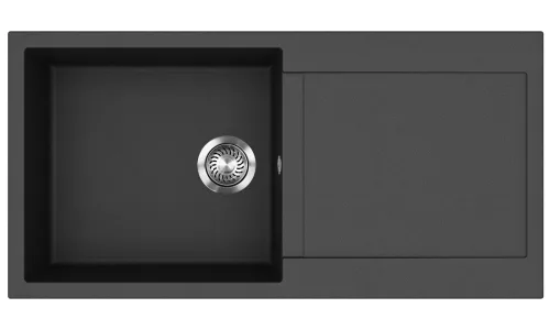 EVIDO Cubo XL 6S chiuvetă din granit, 1000 x 500 mm, antracit