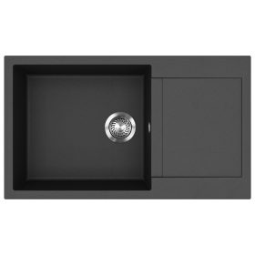   EVIDO Cubo XL 6S compact granit chiuvetă, 860 x 500 mm, antracit