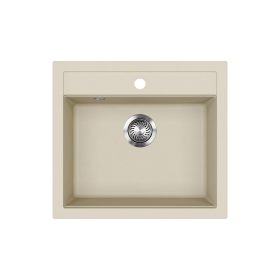 EVIDO Quadro 6 granit chiuvetă, 562 x 510 mm, bej