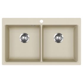 EVIDO Quadro 9 granit chiuvetă, 860 x 510 mm, bej