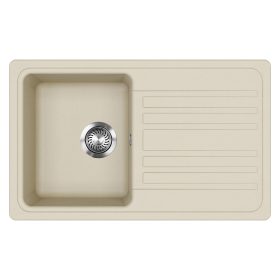 EVIDO Home 45S granit chiuvetă, 765 x 460mm, bej
