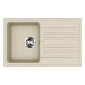 EVIDO Home 45S chiuvetă din granit, 765 x 460mm, bej