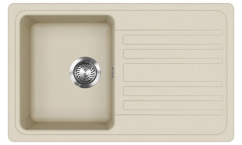 EVIDO Home 45S granit chiuvetă, 765 x 460mm, bej