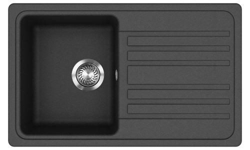 EVIDO Home 45S granit chiuvetă, 765 x 460mm, antracit