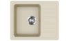 EVIDO Home 45S compact granit chiuvetă, 575 x 460 mm, bej