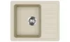 EVIDO Home 45S compact chiuvetă din granit, 575 x 460 mm, bej