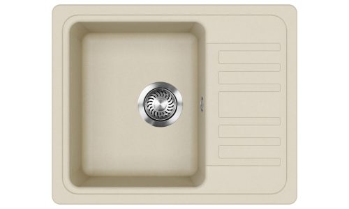 EVIDO Home 45S compact granit chiuvetă, 575 x 460 mm, bej
