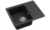 EVIDO Home 45S compact chiuvetă din granit, antracit 575 x 460 mm