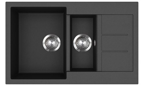 EVIDO Cubo 6S compact chiuvetă granit 800x500 antracit