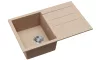 EVIDO Cubo 45S chiuvetă din granit, 780 x 500mm, avena