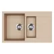 EVIDO Cubo 6S compact chiuvetă din granit800x500 avena