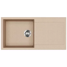 EVIDO Cubo XL 6S chiuvetă din granit, 1000 x 500 mm, avena