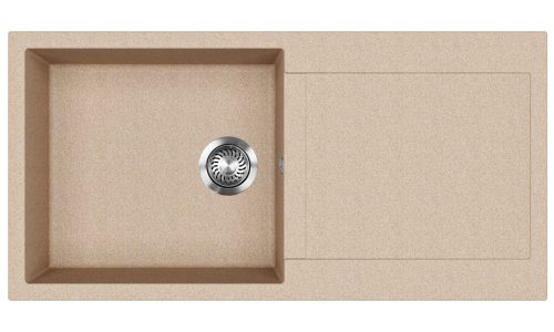 EVIDO Cubo XL 6S granit chiuvetă, 1000 x 500 mm, avena