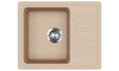 EVIDO Home 45S compact granit chiuvetă,575 x 460 mm, avena