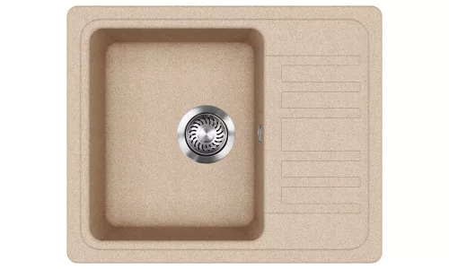 EVIDO Home 45S compact chiuvetă din granit,575 x 460 mm, avena
