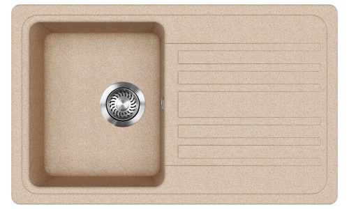 EVIDO Home 45S granit chiuvetă, 765 x 460mm, avena