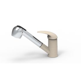 EVIDO PINGUIN-S cu cap de duș baterie granit, bej/crom