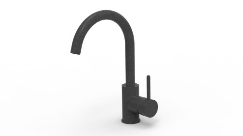 EVIDO LANA curbat tip coloană baterie granit, antracit