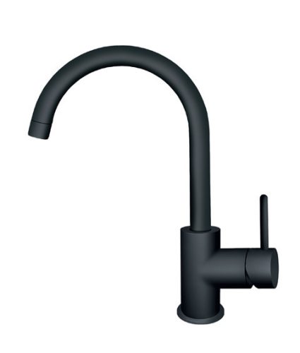 EVIDO LANA curbat tip coloană baterie granit, negru