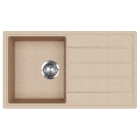 EVIDO Easy 45S granit chiuvetă, 760 x 440 mm, avena