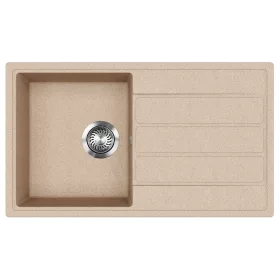EVIDO Easy 45S chiuvetă din granit, 760 x 440 mm, avena