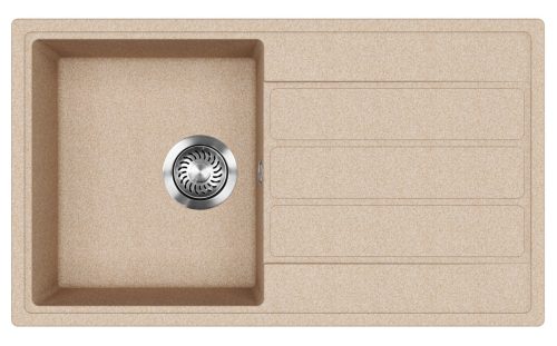 EVIDO Easy 45S granit chiuvetă, 760 x 440 mm, avena