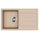 EVIDO Easy 45S chiuvetă din granit, 760 x 440 mm, avena