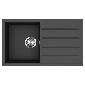 EVIDO Easy 45S granit chiuvetă, 760 x 440 mm, antracit