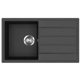 EVIDO Easy 45S chiuvetă din granit, 760 x 440 mm, antracit