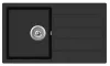 EVIDO Easy 45S chiuvetă din granit, 760 x 440 mm, antracit