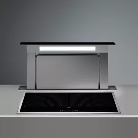   FALMEC DOWN DRAFT pultba építhető páraelszívó, 90 cm, fekete, (motor nélkül)