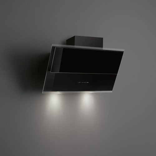 FALMEC VERSO NRS fali páraelszívó, 85 cm, fekete üveg