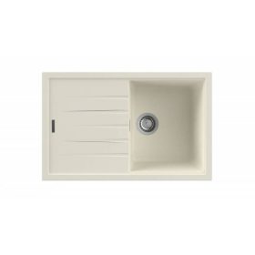 NODOR - chiuvetă NorGranite 78.50 1B 1D BG beige