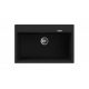 NODOR - chiuvetă NorGranite 78.50 1B BK negru
