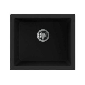 NODOR - chiuvetă NorGranite 45.40 1B BK negru