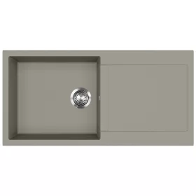   EVIDO Cubo XL 6S chiuvetă din granit, 1000 x 500 mm, platină