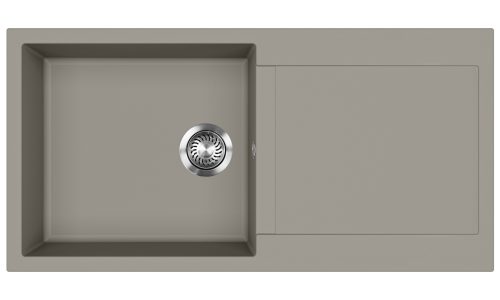 EVIDO Cubo XL 6S granit chiuvetă, 1000 x 500 mm, platina