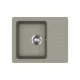 EVIDO Home 45S compact granit chiuvetă 575x460 mm platina