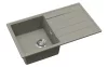 EVIDO Easy 45S chiuvetă din granit, 760 x 440 mm, platină