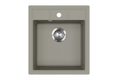 EVIDO Easy 45 granit chiuvetă, 460 x 515 mm, platina