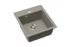 EVIDO Easy 45 granit chiuvetă, 460 x 515 mm, platina