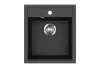 EVIDO Easy 45 gránit mosogató, 460 x 515 mm, antracit
