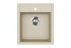 EVIDO Easy 45 granit chiuvetă, 460 x 515 mm, bej