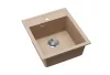 EVIDO Easy 45 chiuvetă din granit, 460 x 515 mm, avena